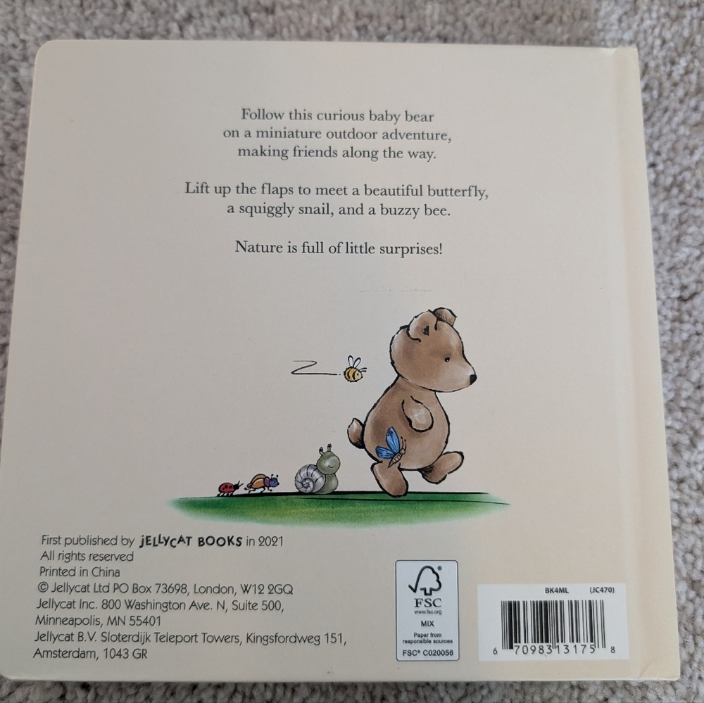 JELLYCAT Bumbly Bear Small New With Tags Plush BUM6BR And Book I Might Be Little - Picture 13 of 14